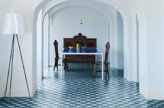 Cementine, graniglie e cotto